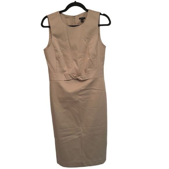 NWT Ann Taylor Khaki Dress- size 8 - Picture 1 of 6